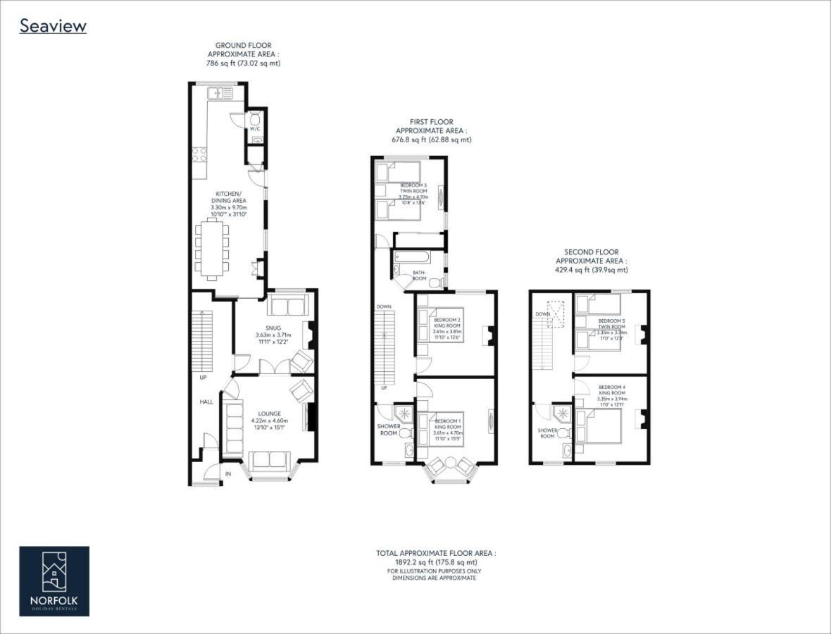 Seaview At No.5 Mundesley Villa Exterior photo